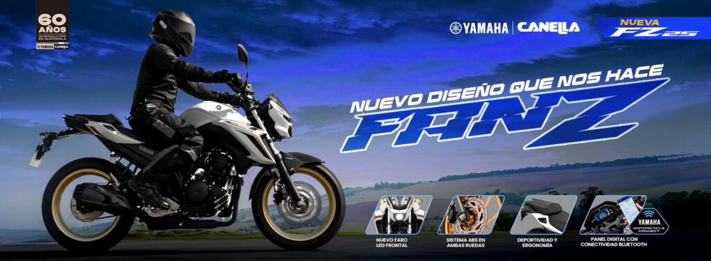 Yamaha FZN 250 modelo 2025: Potencia urbana con sello japonés